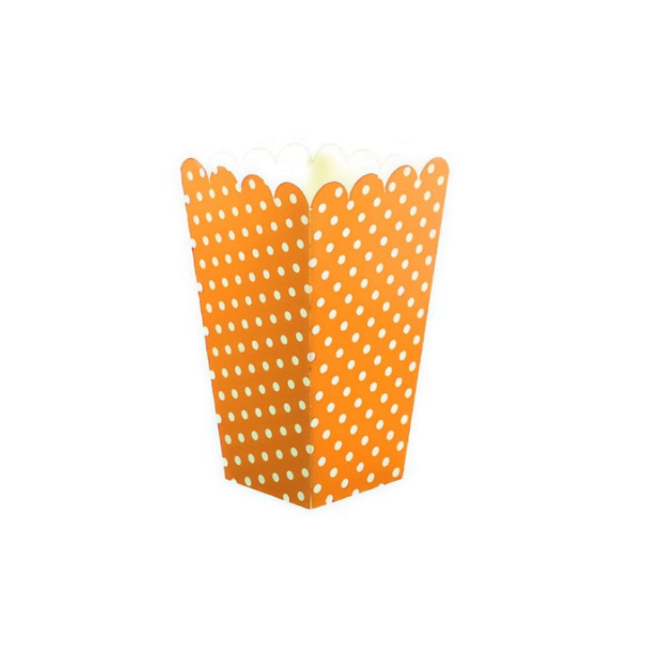 Customizable Food Container- Orange Color or Polkadot